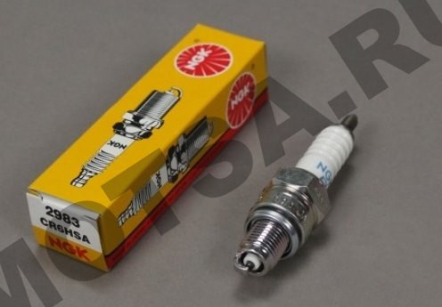 Свеча NGK CR6HSA оригинальная (2983) (китайскии 4х. такт. двиг, YBR125)