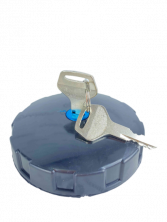 Крышка бензобака мотоцикл Иж черная с замком