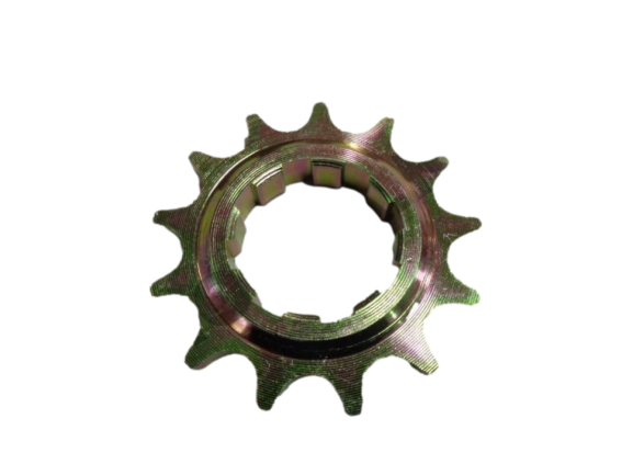 Звездочка 13 мотоцикл Иж оцинкованная желтая