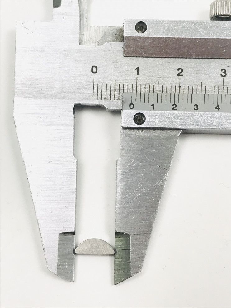 Шпонка сегментная коленвала мотокосы GBC-026/033 малая 3х4х9