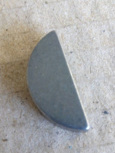Шпонка сегментная коленвала мотокосы GBC-026/033 (малая) (3х4х9)