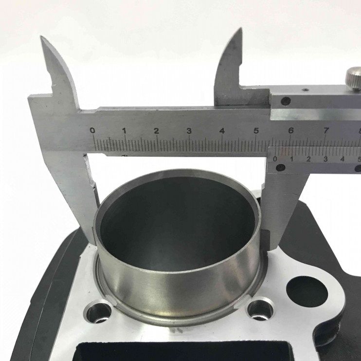 Поршневая группа снегоход Динго Т125 124 см3 D52.4  круглый канал чёрная