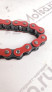 Цепь мопед Альфа шаг 428 100 звеньев приводная красная