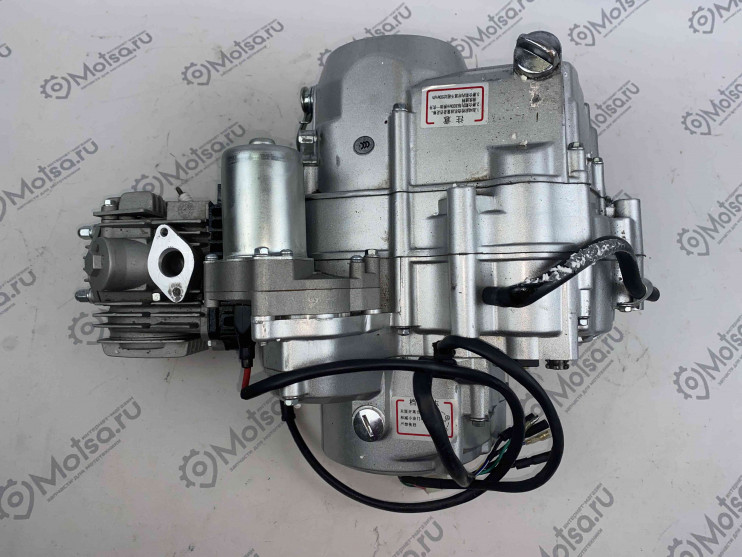 Двигатель 4х такт110 см3 эл. стартер 4 ск Delta, Alfa 1P52FMН 4МКПП, по кругу РЕСТАВРАЦИЯ без карбюратора