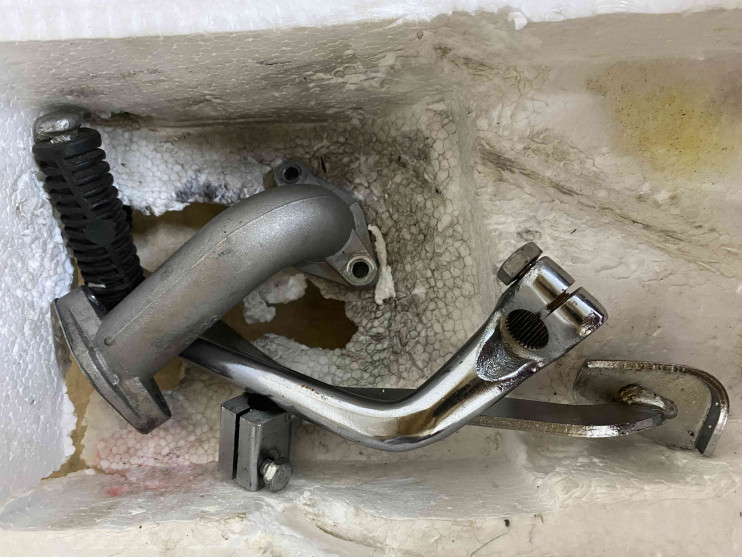 Двигатель 4х такт110 см3 эл. стартер 4 ск Delta, Alfa 1P52FMН 4МКПП, по кругу РЕСТАВРАЦИЯ без карбюратора