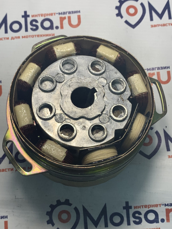 Генератор мотоцикл Минск Восход 14В 65Вт 43.3701 высокий