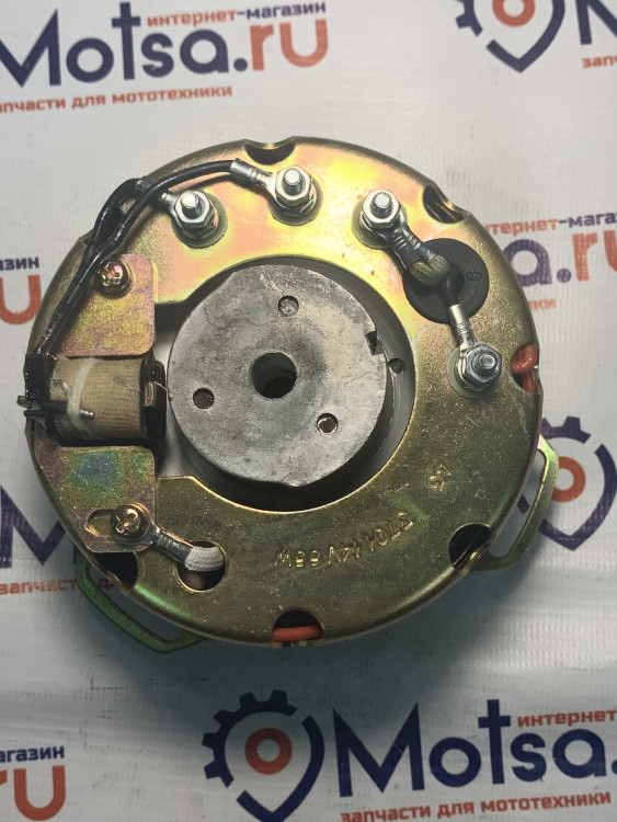 Генератор мотоцикл Минск Восход 14В 65Вт 43.3701 высокий