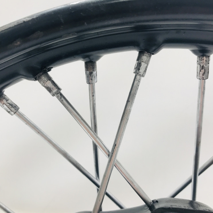 Обод Урал в сборе (реставрация) 19 крашеный