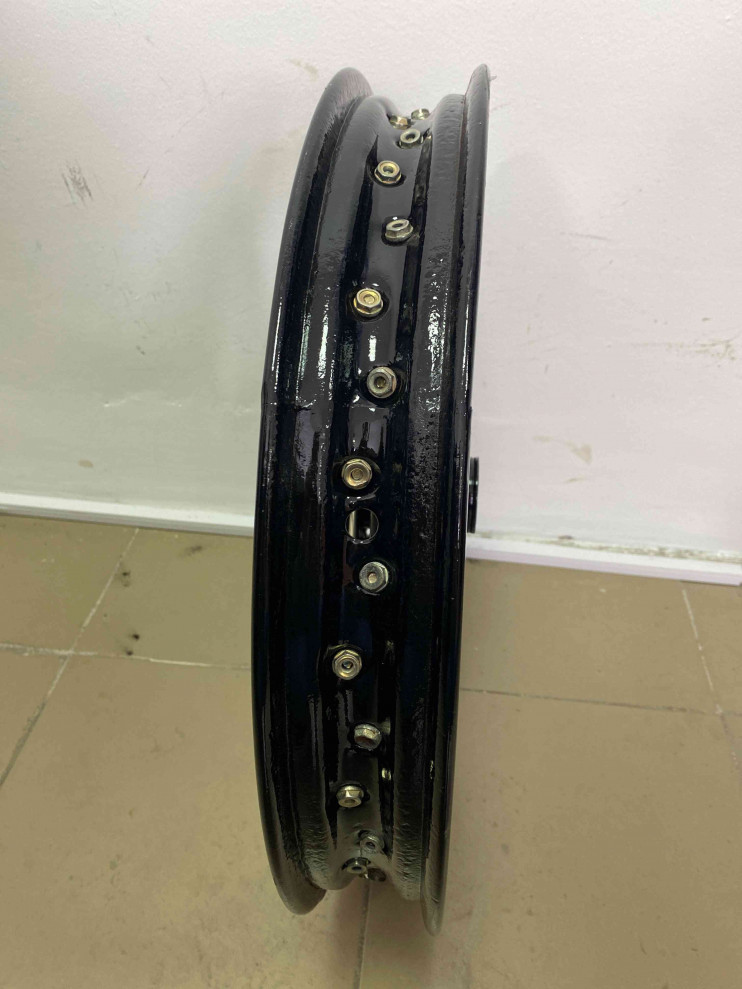 Обод Урал в сборе (реставрация) 19 крашеный