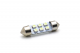 Лампа 12 В 6 светодиодов 3528SMD двухцокольная белая