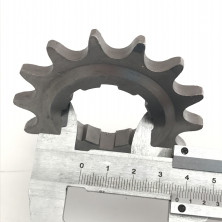 Звездочка 14 зубов мотоцикл Иж оксидированная