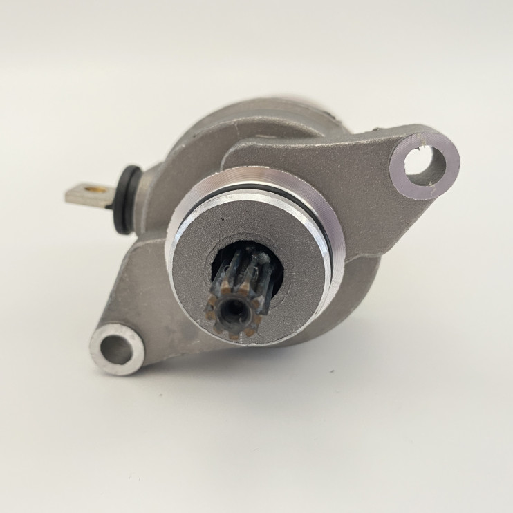 Электростартер Yamaha JOG 90 (вал 9 шлиц,d9 мм,вылет 17 мм,клемма под винт)