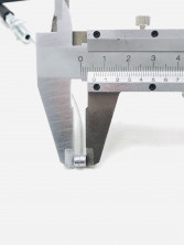 Трос газа с натяжкой для короткоходной ручки HL860mm FL140mm TTR черный
