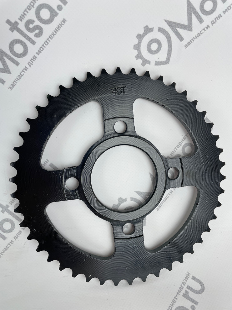 Ведомая звезда 420-46Z 4х63 D58 CG-CB 125-250сс оксидированная