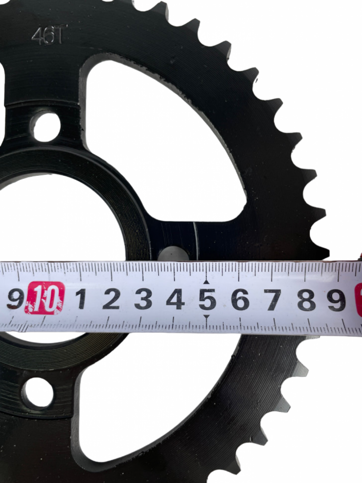 Ведомая звезда 420-46Z 4х63 D58 CG-CB 125-250сс оксидированная