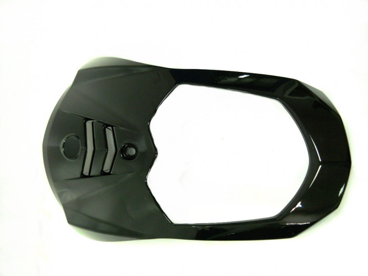Облицовка передняя фары черная Hero