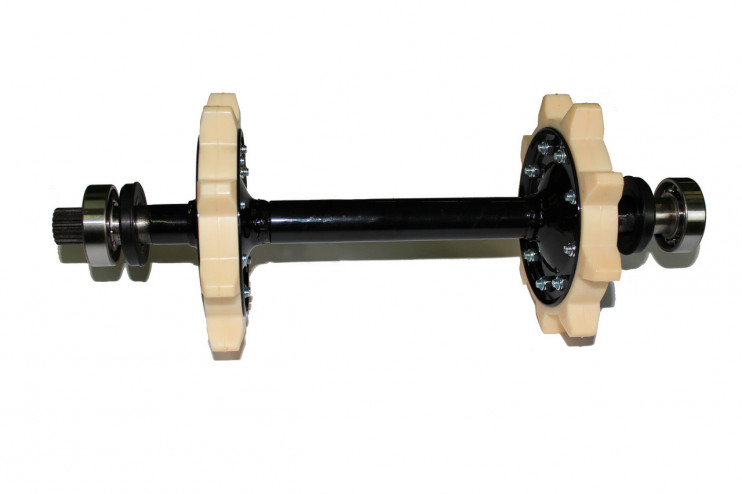 Вал снегоход Буран ведущий без подшипников