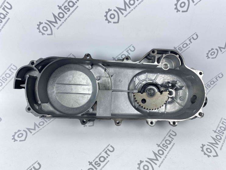Крышка картера левая вариатора 139QMB R12 чёрная
