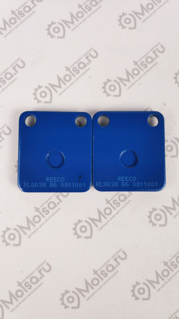 Колодки тормозные заднего тормоза питбайк RIZEE, PH08K, PH09B