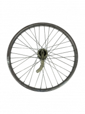 Обод 20 задний хром с тормозной втулкой