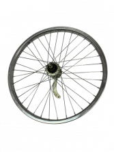 Обод 20 задний хром с тормозной втулкой