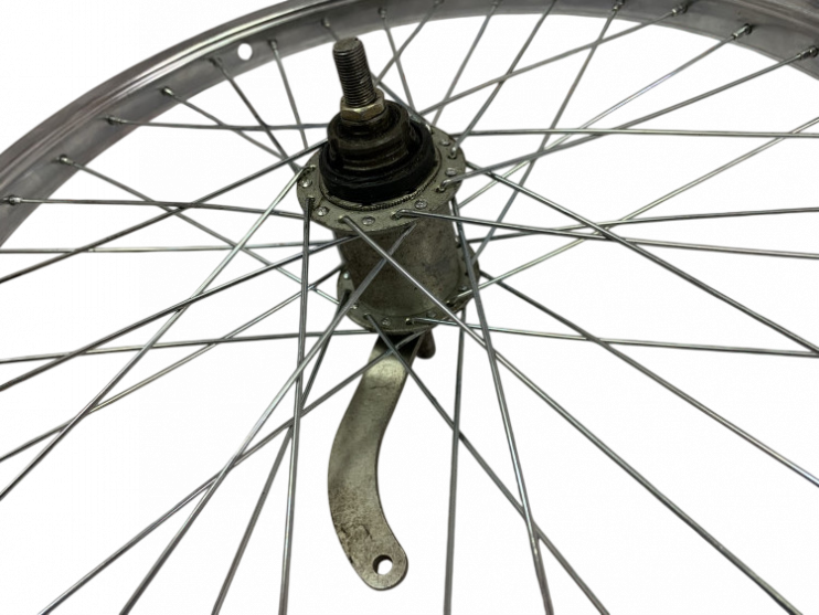 Обод 20 задний хром с тормозной втулкой