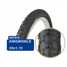 Велопокрышка 20х 1,75 ТТ без камеры,KHY016 (премиум качество) Kingworld