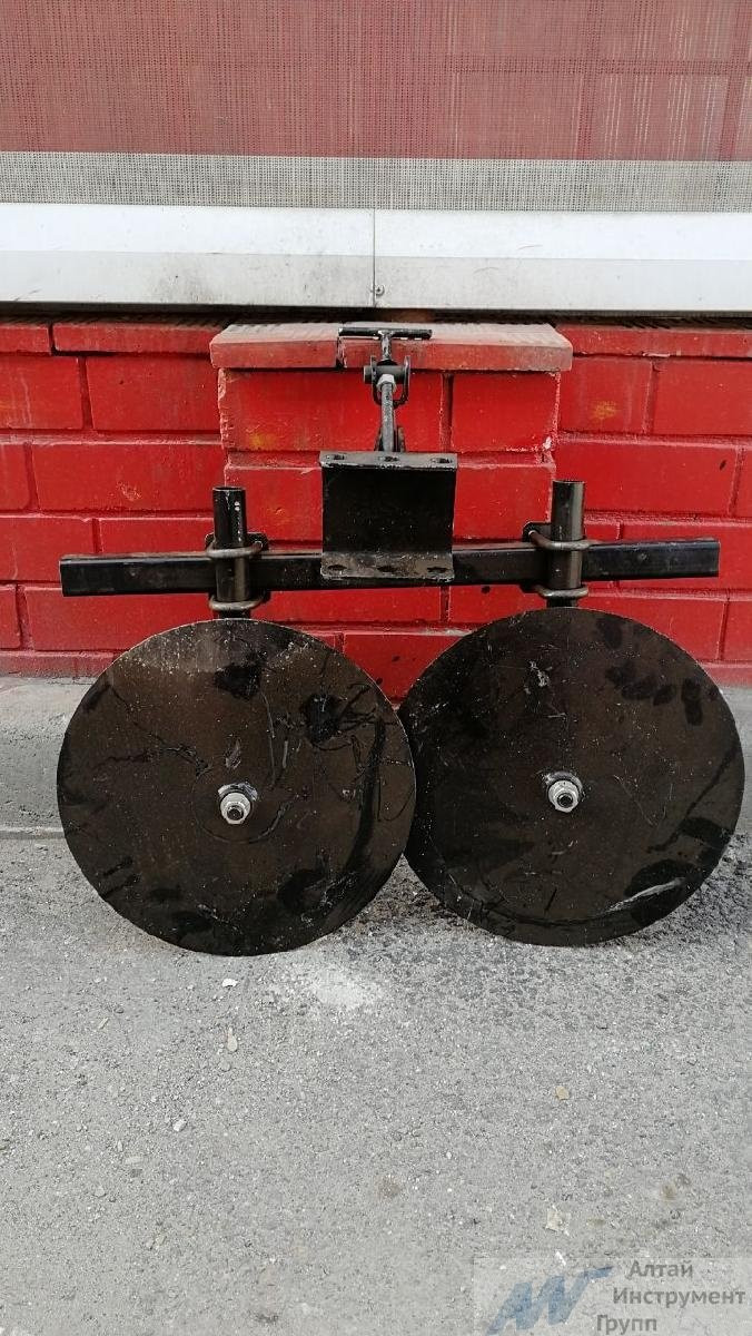 Окучник дисковый регулируемый на траверсе со сцепкой мотоблок Каскад ...