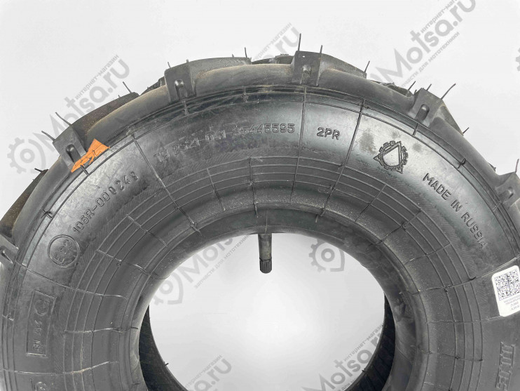 Покрышка (ПетроШина) Л-365 4,00-8 МБ Салют,вездеход Елочка (с камерой)