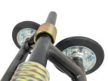 Тележка мотобуксировщика 3-х пружинная узкий каток