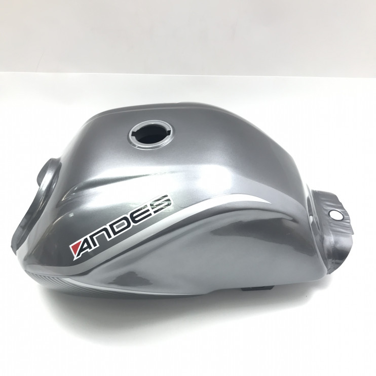 Бензобак Альфа Andes серебристый