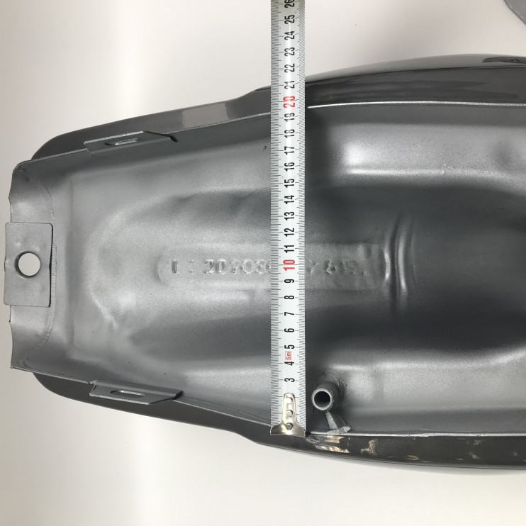 Бензобак Альфа Andes серебристый