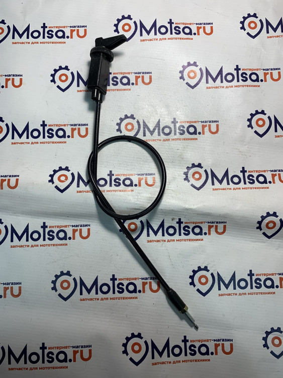 Трос Тайга топливного корректора с рычагом  1 карбюратор  С40800100