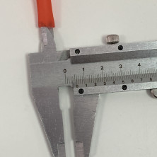 Бензошланг скутер, мопед СИЛИКОН красный d=84 mm 1м