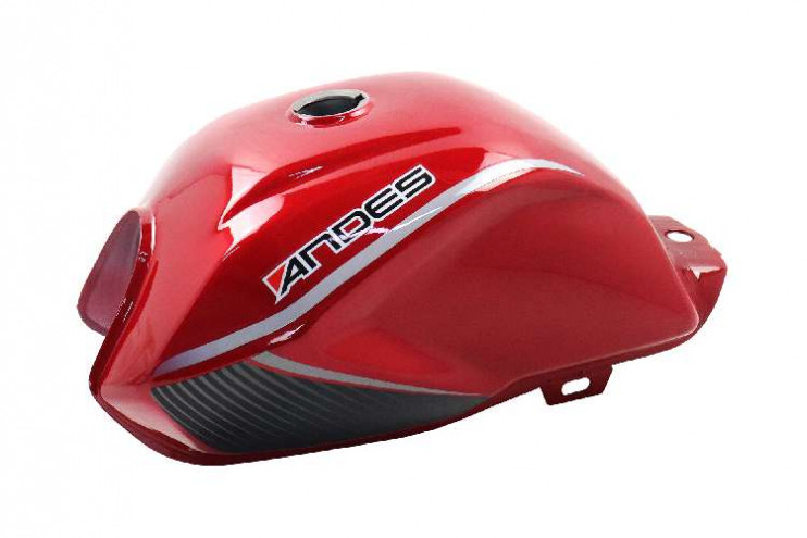 Бензобак Альфа Andes красный