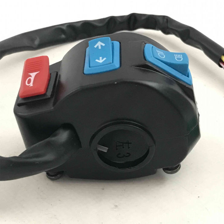 Блок руля мотобуксировщика 3 в 1