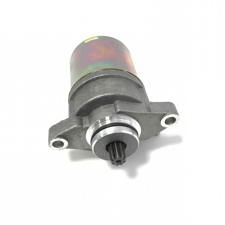 Электростартер скутер Suzuki Address 50 (вал 9 шлицев, d8 мм, вылет 11 мм)