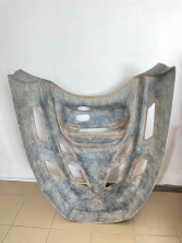 Капот снегоход Тайга Атака голый черный