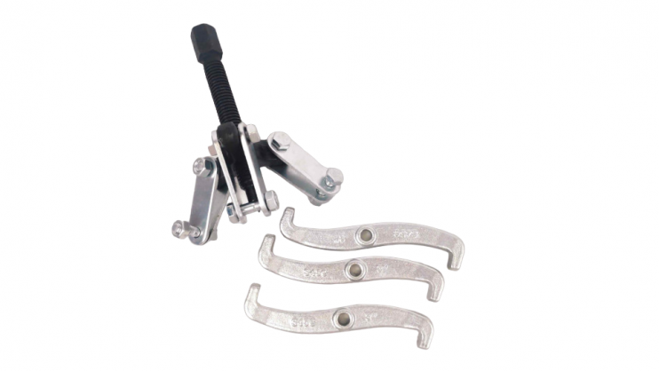 Съемник подшипников 3-х лапый 75мм шарнирный 15-80мм