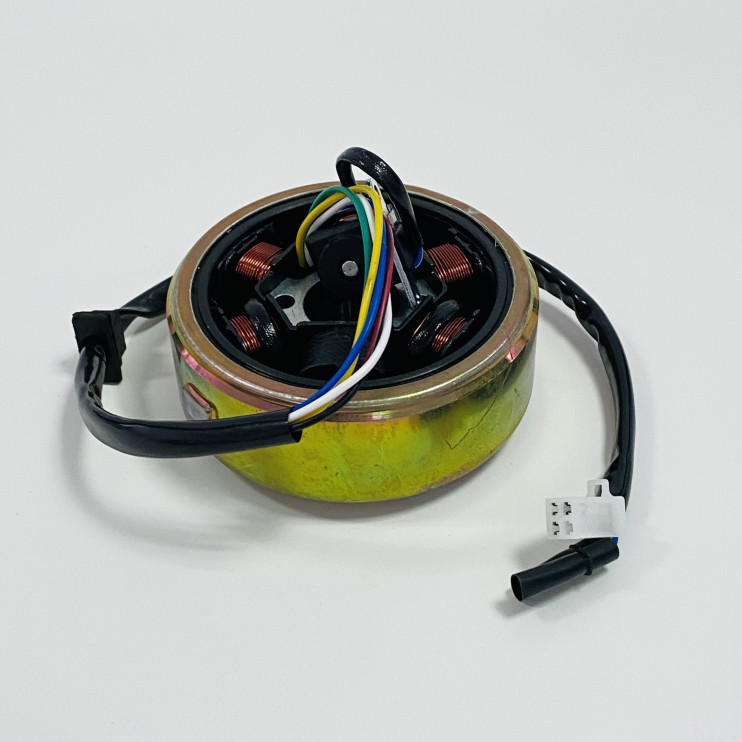 Зажигание в сборе с маховиком 152QMI, 157QMJ 6 катушек (генератор)