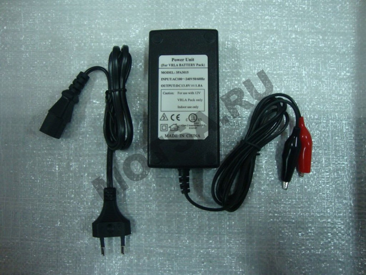 Зарядное устройство 12 В 4-20 ач 1800 мА