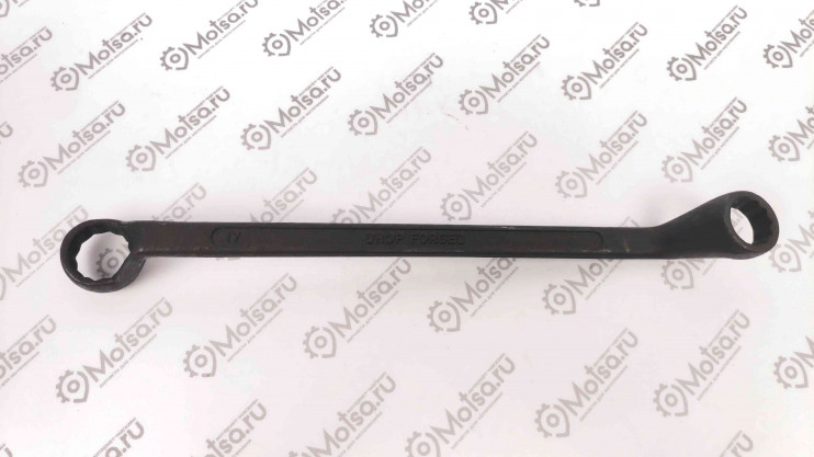 Ключ накидной изогнутый 14х17 Техмаш 512174-ТМ