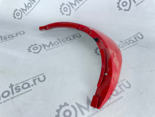 Козырек передней облицовки Patron Clever красный