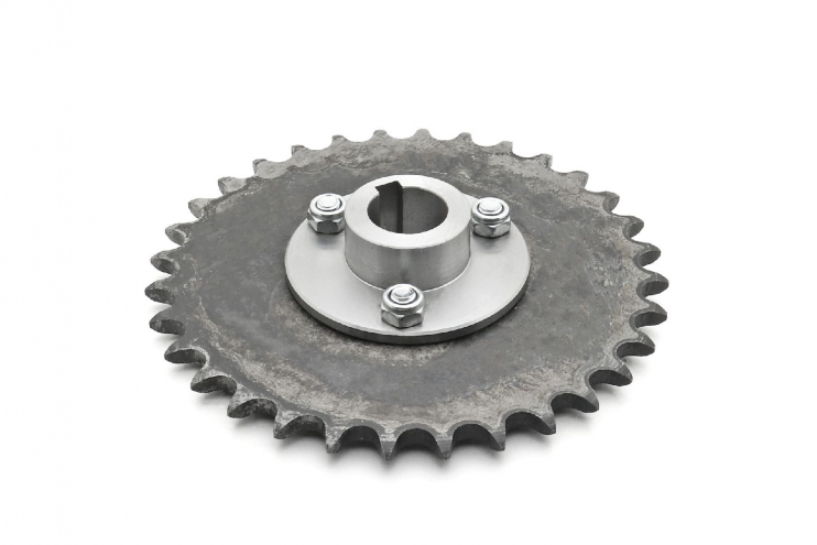 Звезда 32 зубов шаг 15.875 посадка на вал 25мм