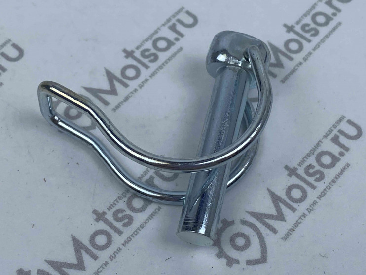 Палец стопорный фрез для мотокультиваторов (самозажим) d=8мм, L=50мм (010129C)