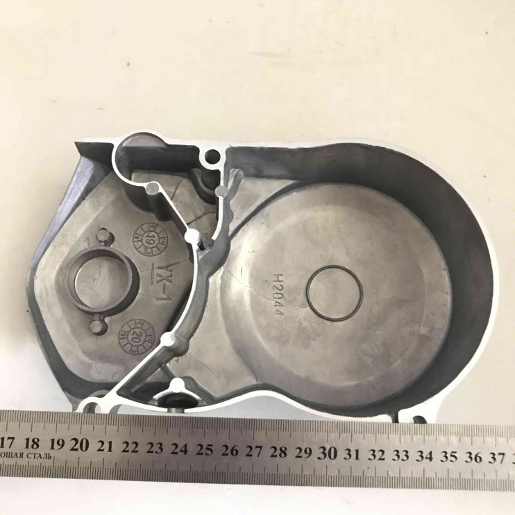 Крышка ведущей звезды питбайк RIZEE PH08K серебро