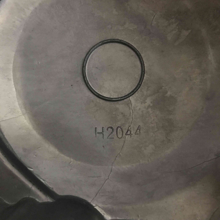 Крышка ведущей звезды питбайк RIZEE PH08K серебро