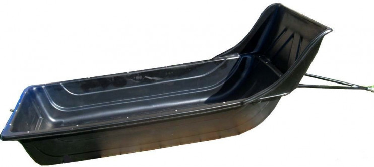 Сани волокуши Классика 160 с отбойником (160х92х39/26) (в комплекте дышло с демпфером)