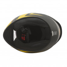 Шлем MT Stinger warhead черно-желтый матовый XL интеграл