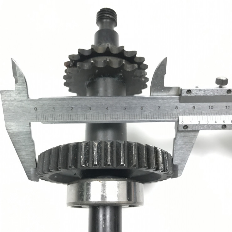 Вал заднего хода в сборе Буран нового образца 110602236  с подшипниками
